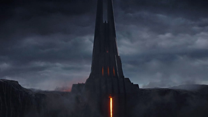 Vader’s castle as seen, for the first time officially, in Rogue One.